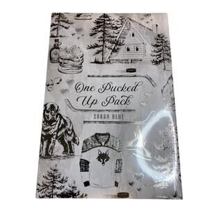 03 Bookish Box ONE PUCKED UP PACK Sarah Blue SEALED Signed w/Sprayed Edges